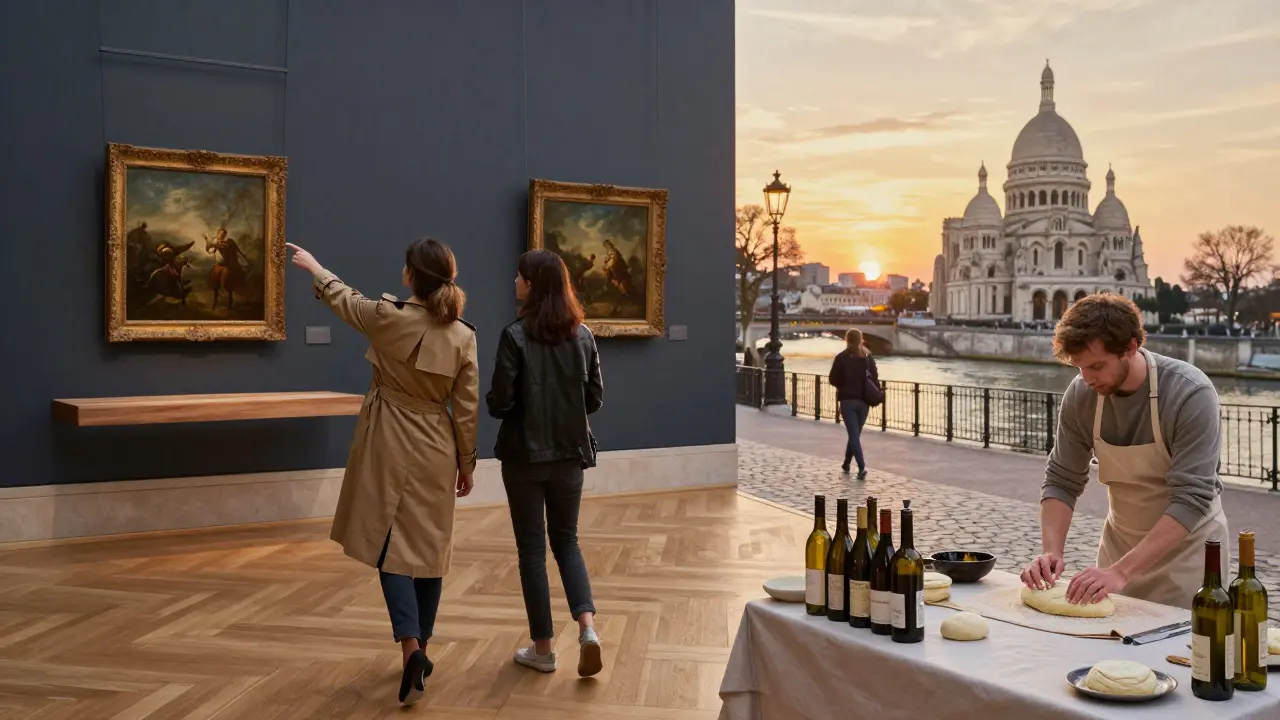 A personalized Paris experience: art, food, and quiet walks along the Seine with a thoughtful guide.