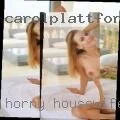 Horny housewife Spartanburg